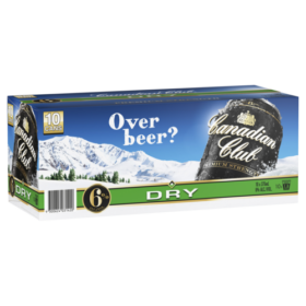 Canadian Club 6% & Dry 10pk Cans
