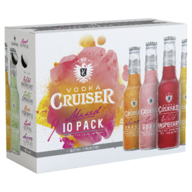 Vodka Cruiser Mixed 10pk Varieties