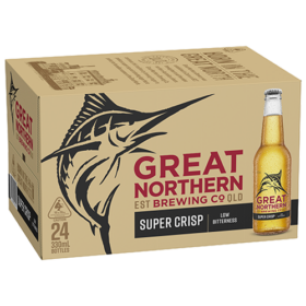 Great Northern Super Crisp 24pk Stubbies