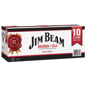 Jim Beam 4.8% & Cola 10pk Cans