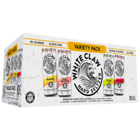 White Claw Hard Seltzer Mixed 10pk Varieties