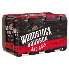 Woodstock 4.8% & Cola 6pk Cans