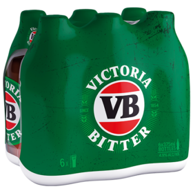 Victoria Bitter 6pk Stubbies