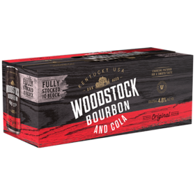 Woodstock 4.8% & Cola 10pk Cans