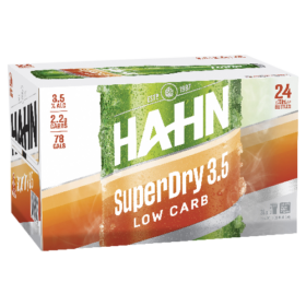 Hahn Super Dry 3.5% 24pk Stubbies