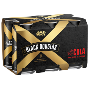 Black Douglas Scotch & Cola 6pk Cans