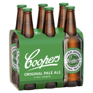 Coopers Pale Ale 6pk Cans / Stubbies