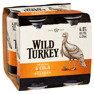 Wild Turkey & Cola 4pk Varieties