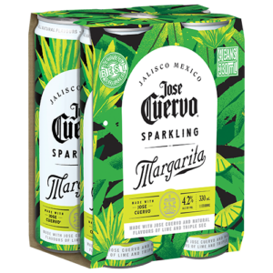 Jose Cuervo Sparkling Margaritia 4pk Cans