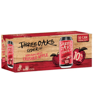 Three Oaks 10% Original Cider 10pk Cans