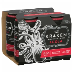 Kraken Spiced Rum 4pk Varieties