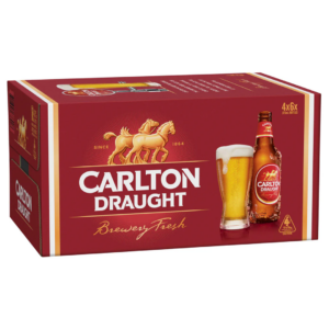 Carlton Draught 24pk Stubbies