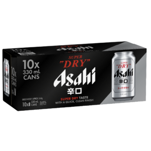 Asahi Super Dry 10pk Cans