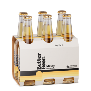 Better Beer Middy 6pk Stubbies