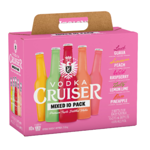 Vodka Cruiser Mixed 10pk Varieties