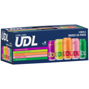 UDL Vodka 10pk Mixed